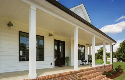 A home with CertainTeed Main Street siding installed